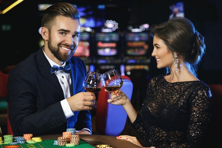 Tampilan meja Live Casino siagus88 dengan dealer langsung dan antarmuka modern